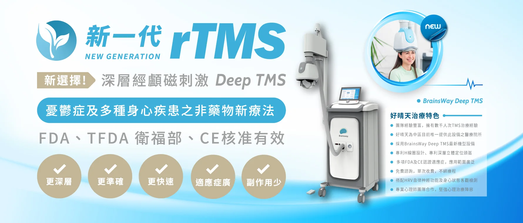 TMS經顱磁刺激治療